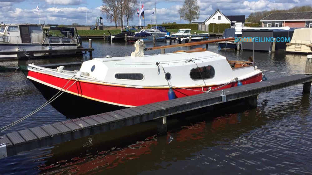 Baarda - Grundel - Plat- en rondbodem, ex-beroeps zeilend te koop -  Bootveiling.com